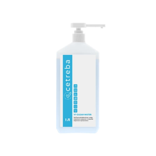 Антисептик спиртовий “Clean water” 1л