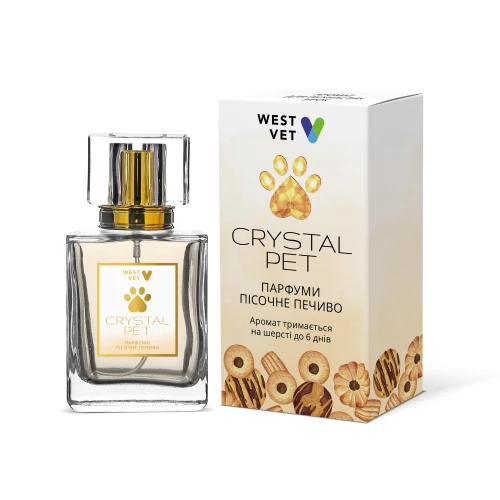 «CRYSTAL PET Пісочне печиво» Парфуми для собак і котів