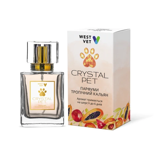 «CRYSTAL PET Тропічний кальян» Парфуми для собак і котів