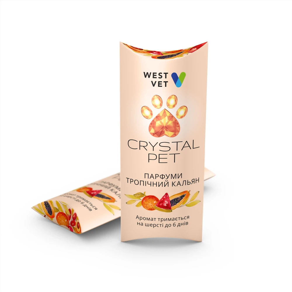 «CRYSTAL PET Тропічний кальян» Парфуми для собак і котів